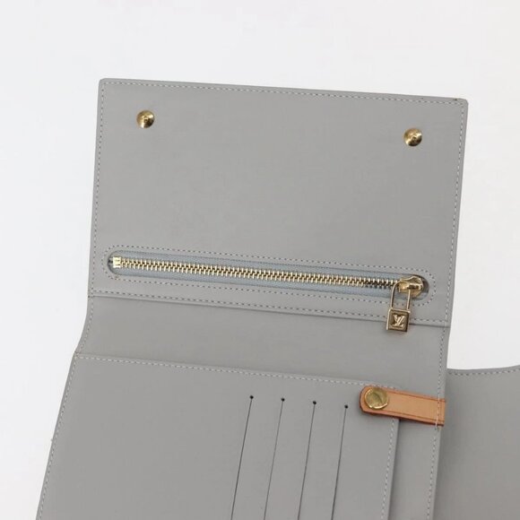 LOUIS VUITTON Monogram Vernis Walker Wallet Gris - Picture 9 of 16